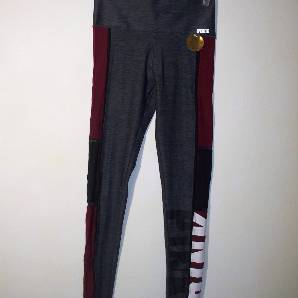 NWT Victoria Secret PINK XS Bonded Leggings BB3